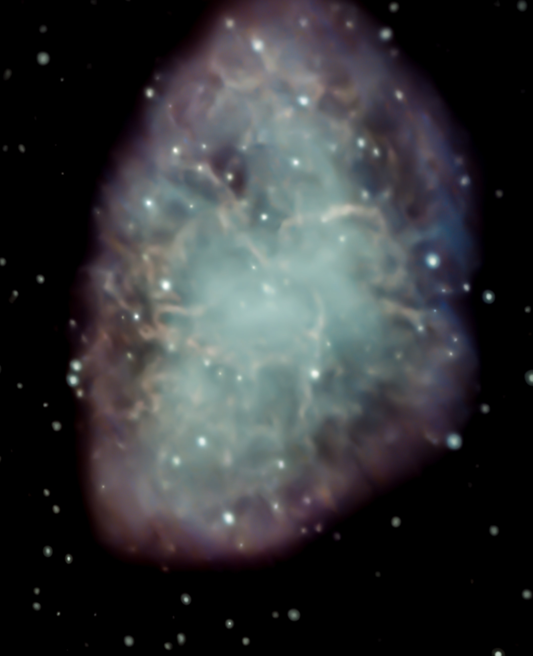 Crab Nebula (M1) - Astrophotography by Maple Valley Observatory