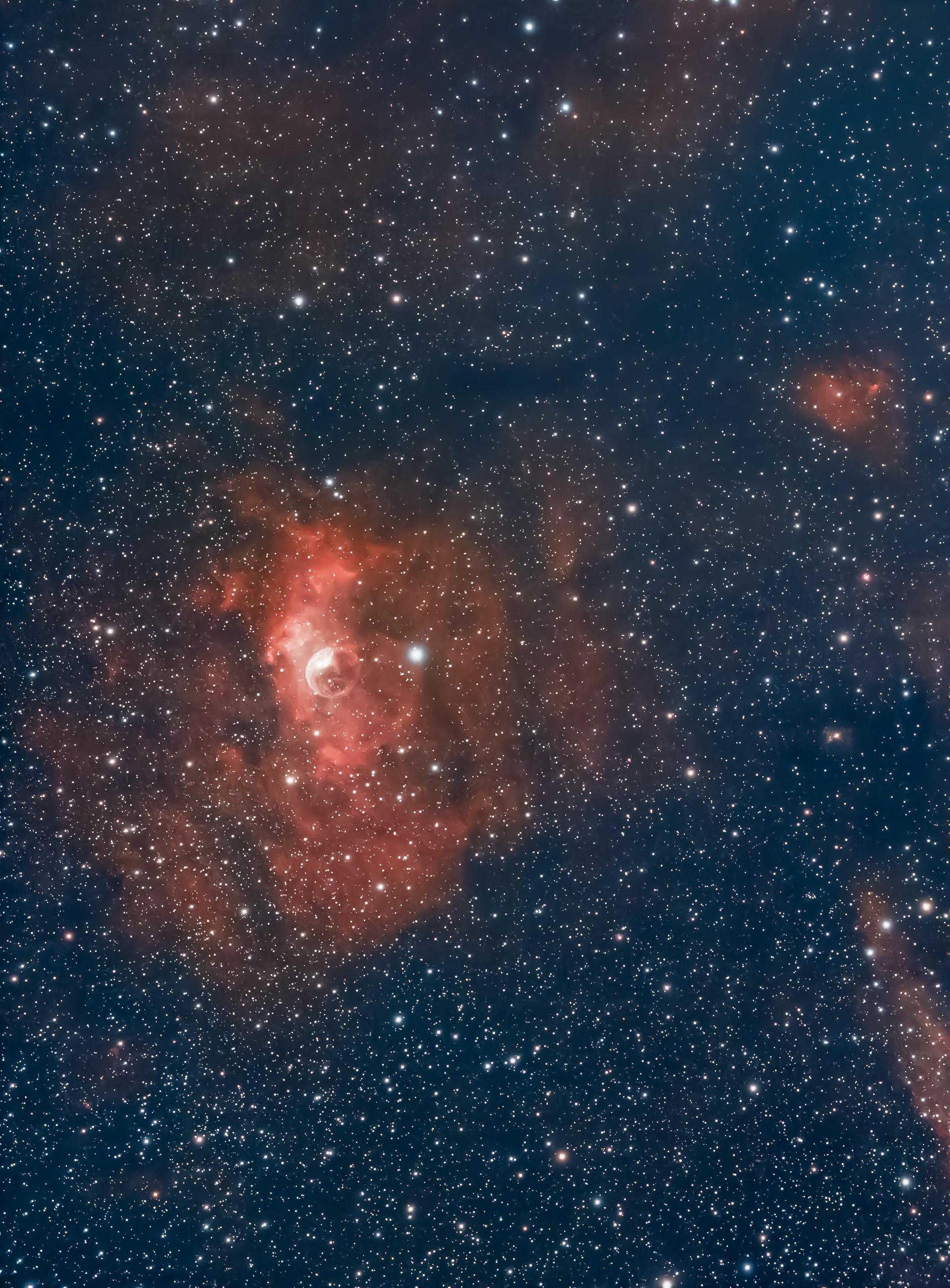 Bubble Nebula (NGC7635) - Astrophotography by Maple Valley Observatory