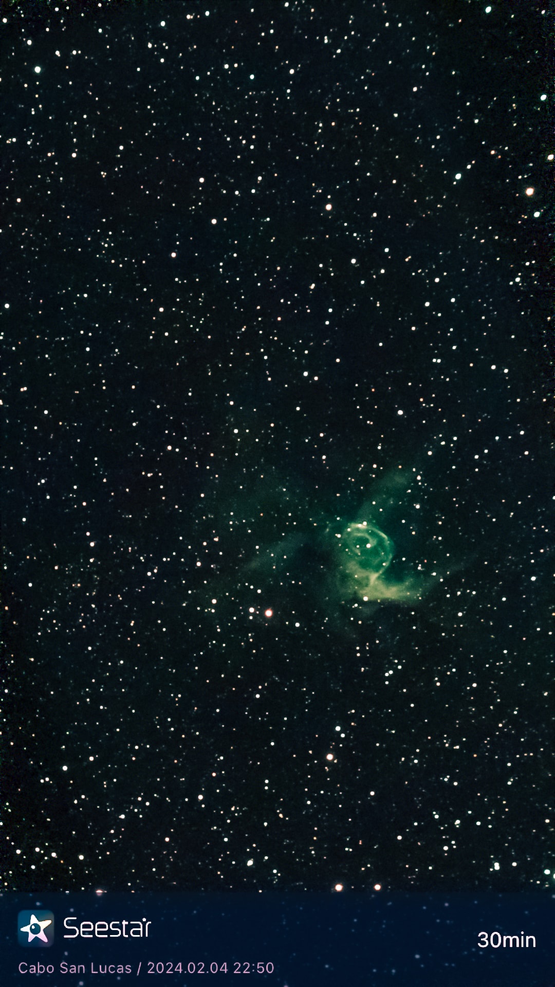Thor's Helmet (NGC2359) - Astrophotography by Maple Valley Observatory