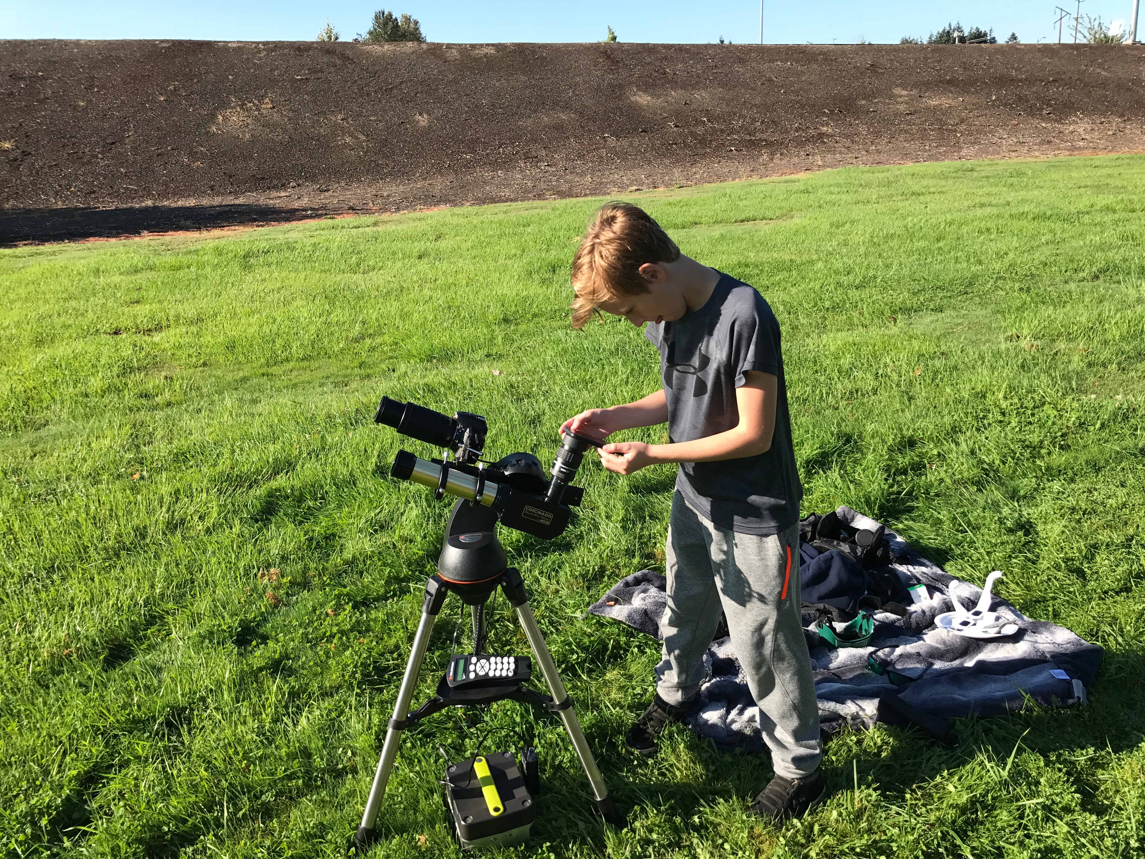 Total Eclipse87  - Astrophotography by Maple Valley Observatory